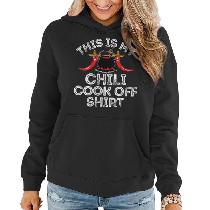 Womens Funny Chili Cook Off Event  Gift For Men Women Youth  Women Hoodie