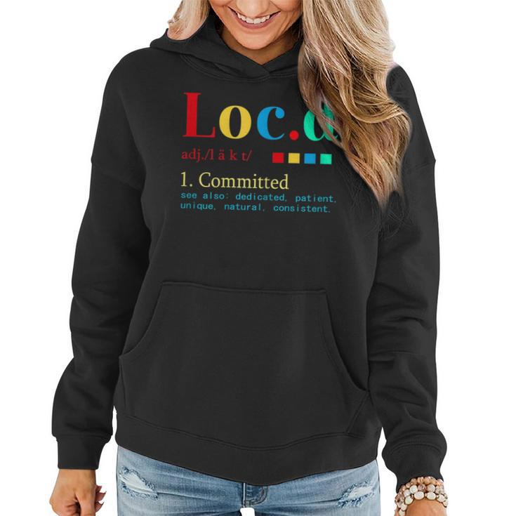 Womens Locd Definition Funny  Women Hoodie