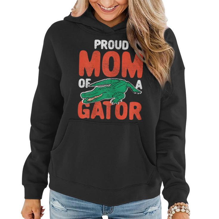 Womens Proud Gator Mom Crocodile Costume Alligator  Women Hoodie