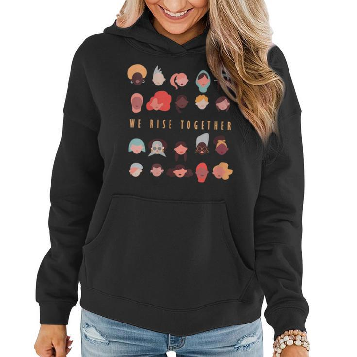 Womens We Rise Together International Womens Day Mothers Day 2023 Women Hoodie