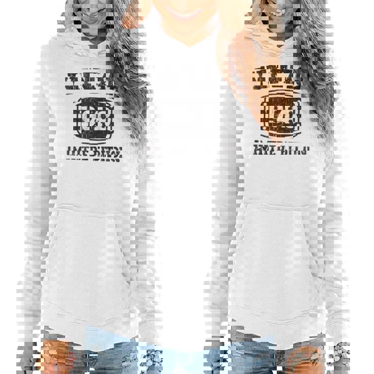 75 Year Old Vintage 1948 Happy 75Th Birthday Gifts Women Men Women Hoodie