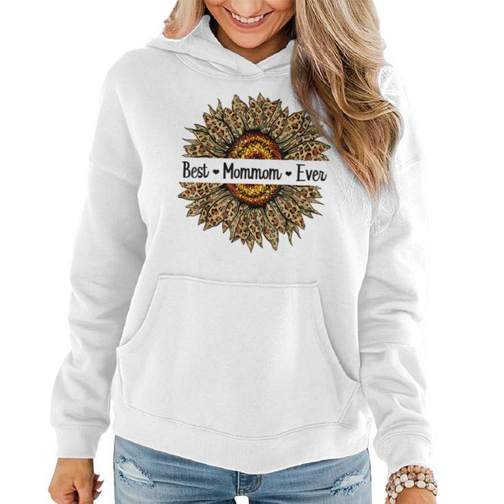 Best Mommom Ever Sunflower  Mommom Mothers Day Gifts  Women Hoodie
