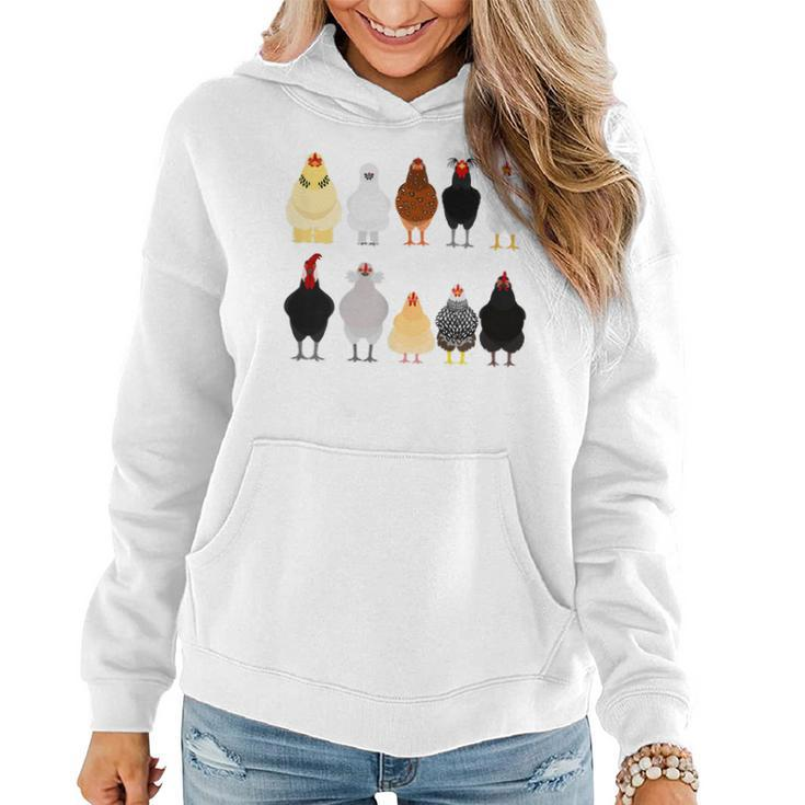 Funny Chicken Squad  Mama  Mothers Day Gifts For Mom  Women Hoodie