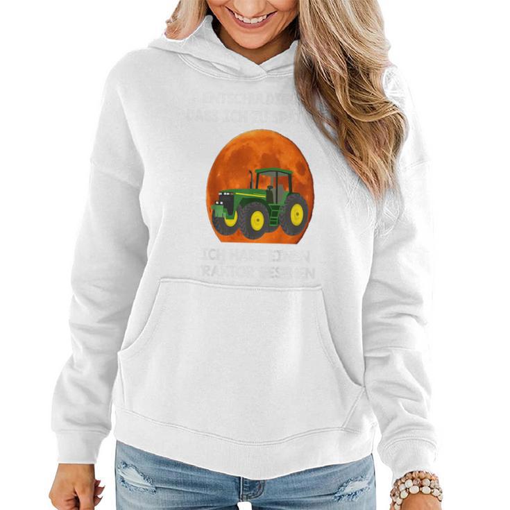 Kinder-Hoodie Entschuldigung, Zu Spät Wegen Traktor, Lustiges Traktor-Motiv Tee