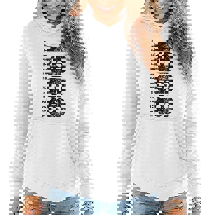 Legend Since 1968 Geburtstag Geschenke Legendär Seit 1968 Frauen Hoodie