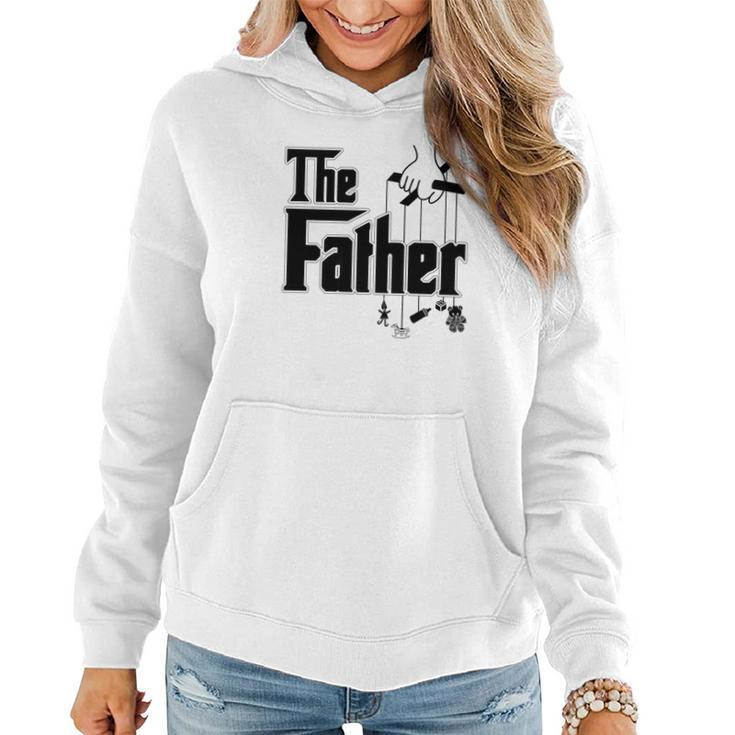 Mens The Father New Daddy Expecting Baby Gift Women Hoodie Graphic Print Hooded Sweatshirt