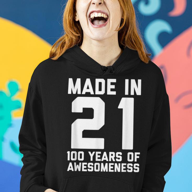 100 Geburtstag Geschenk Für Ihre Frauen 100 Jahre Alte Oma Frauen Hoodie Geschenke für Sie