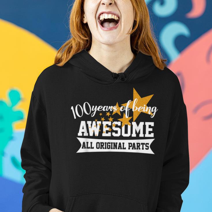 100 Geburtstagsgeschenk Opa Oma Urgroßmutter Komisch Frauen Hoodie Geschenke für Sie