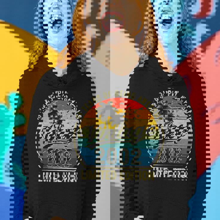 21 Year Old Vintage 2002 Limited Edition 21St Birthday Retro V3 Women Hoodie Gifts for Her