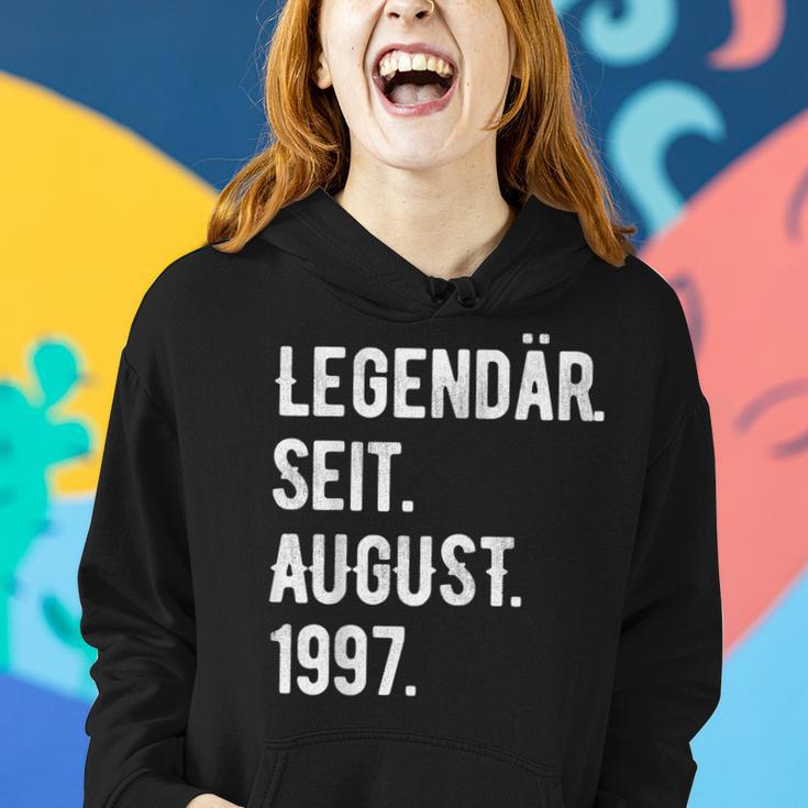 26 Geburtstag Geschenk 26 Jahre Legendär Seit August 1997 Frauen Hoodie Geschenke für Sie