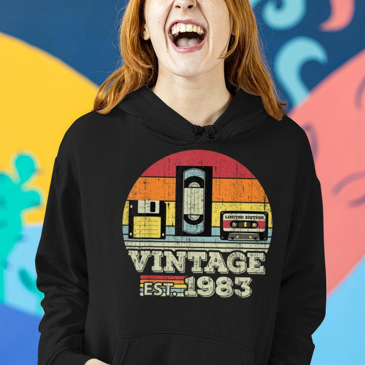 40 Year Old Vintage 1983 40Th Birthday Gifts For Women Men Women Hoodie Gifts for Her