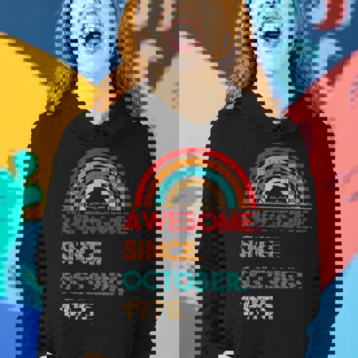 47 Jahre Alt, Großartig Seit Oktober 1975, Geburtstags Hoodie Geschenke für Sie