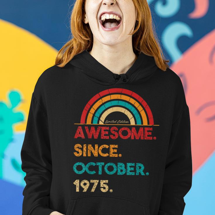 47 Jahre Alt, Großartig Seit Oktober 1975, Geburtstags Hoodie Geschenke für Sie