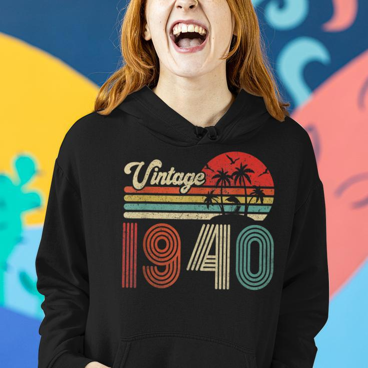 83 Jahre Alt Vintage 1940 Hoodie, Retro Geburtstag Design für Damen und Herren Geschenke für Sie