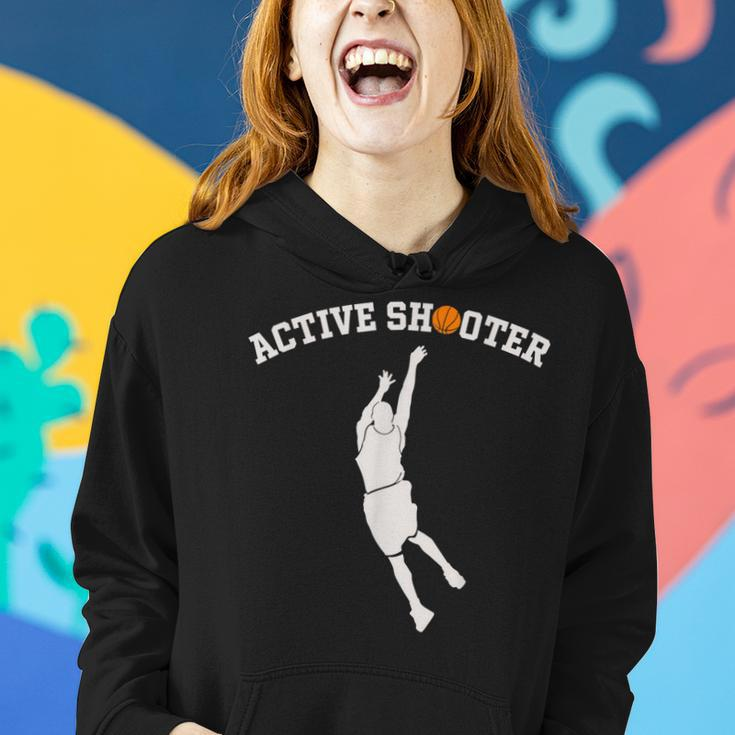 Active Shooter Basketball Lovers Men Women Women Hoodie Gifts for Her