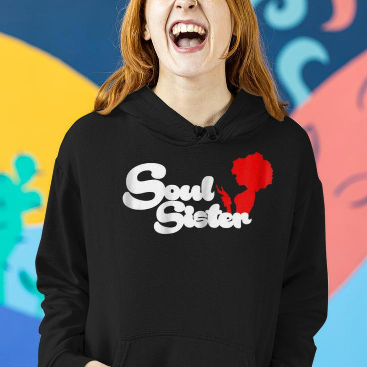 Afrocentric Soul Sister Hair For Black Women Women Hoodie Gifts for Her