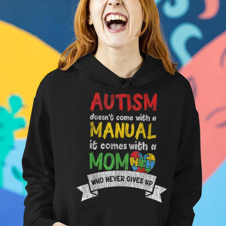 Autism Awareness Mom Mother Autistic Kids Awareness Mom Gift Women Hoodie Gifts for Her