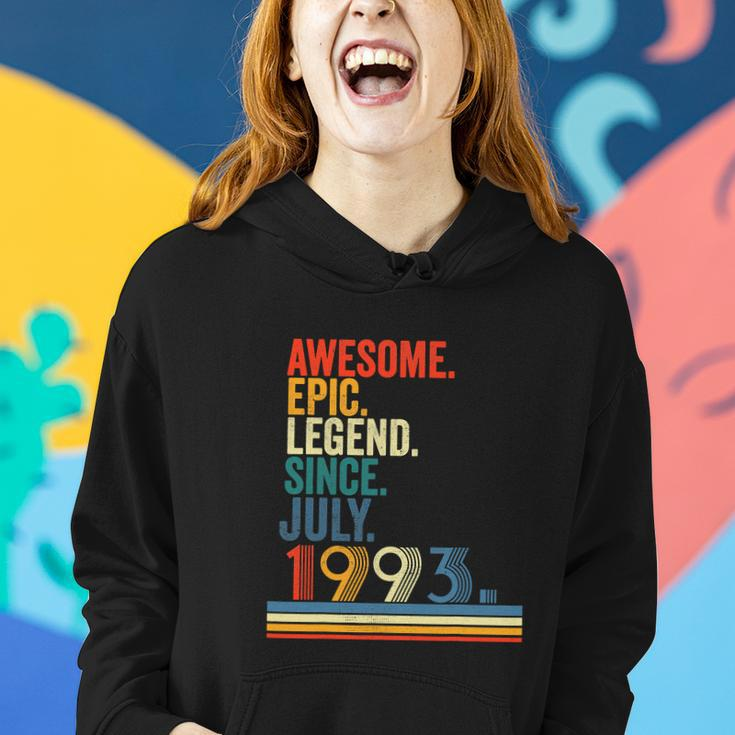 Awesome Epic Legend Since July 1993 28 Year Old Women Hoodie Gifts for Her