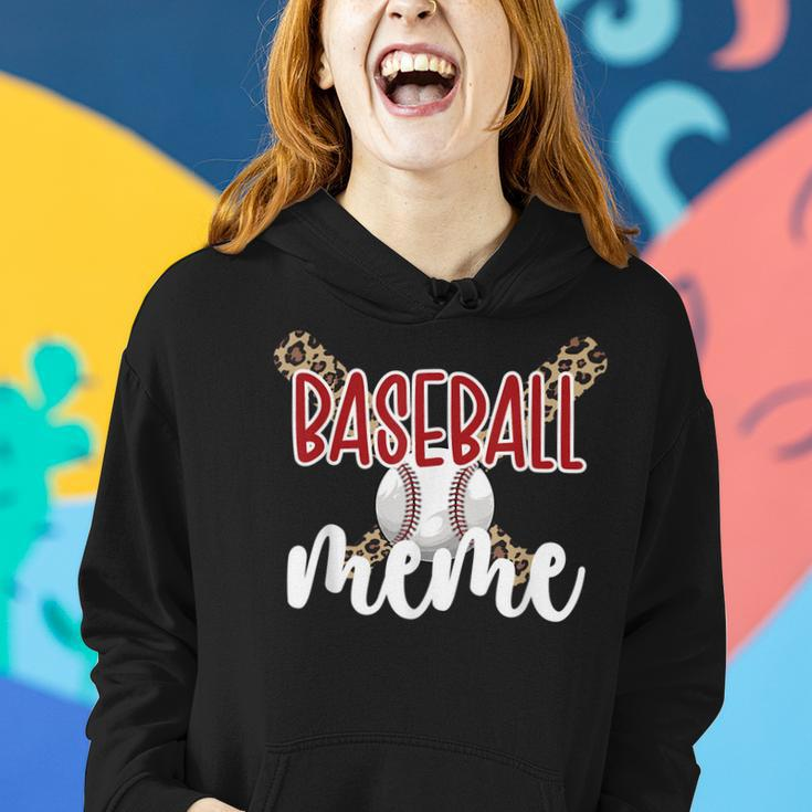 Baseball Meme Grandma Baseball Player Meme Women Hoodie Gifts for Her