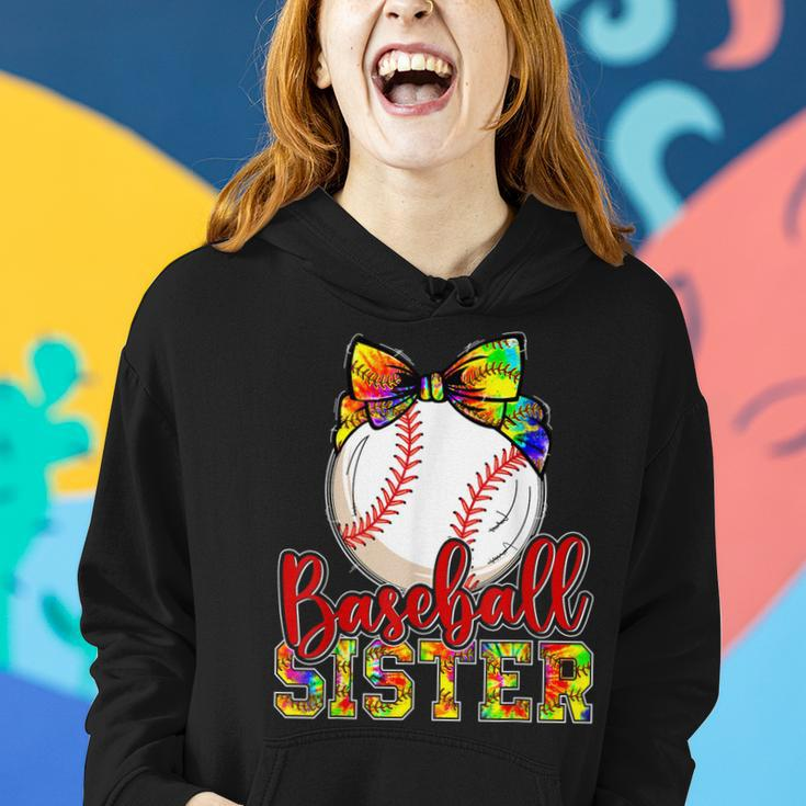 Baseball Sister Cute Baseball Gift For Sisters Children Kids Women Hoodie Gifts for Her