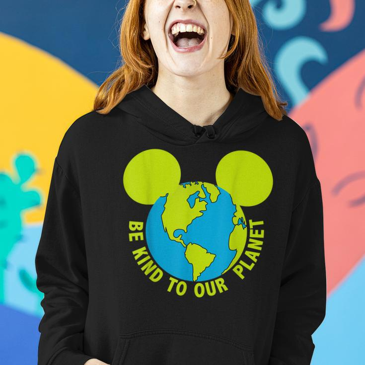 Be Kind To Our Planet Earth Day Lovers Women Hoodie Gifts for Her