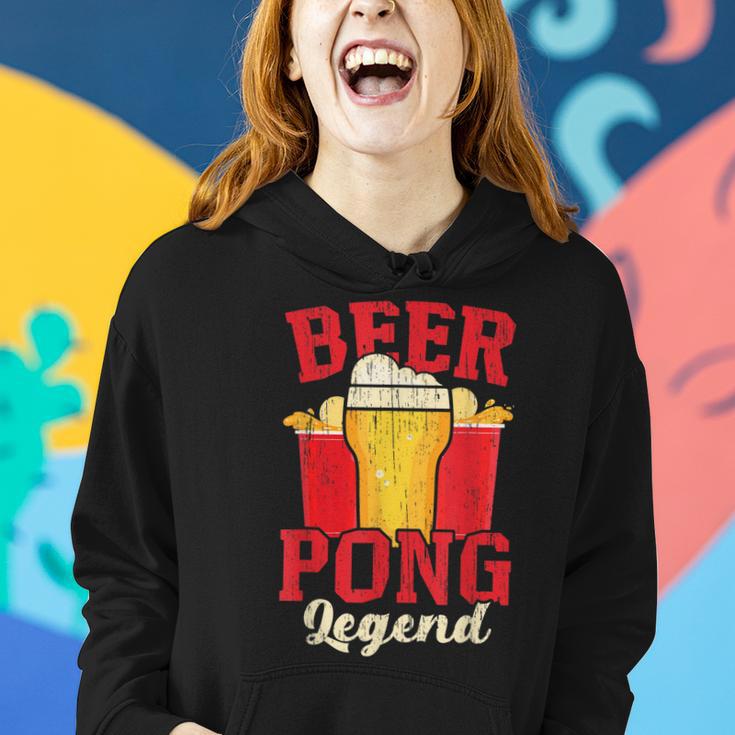 Beer Pong Legend Alkohol Trinkspiel Beer Pong Frauen Hoodie Geschenke für Sie