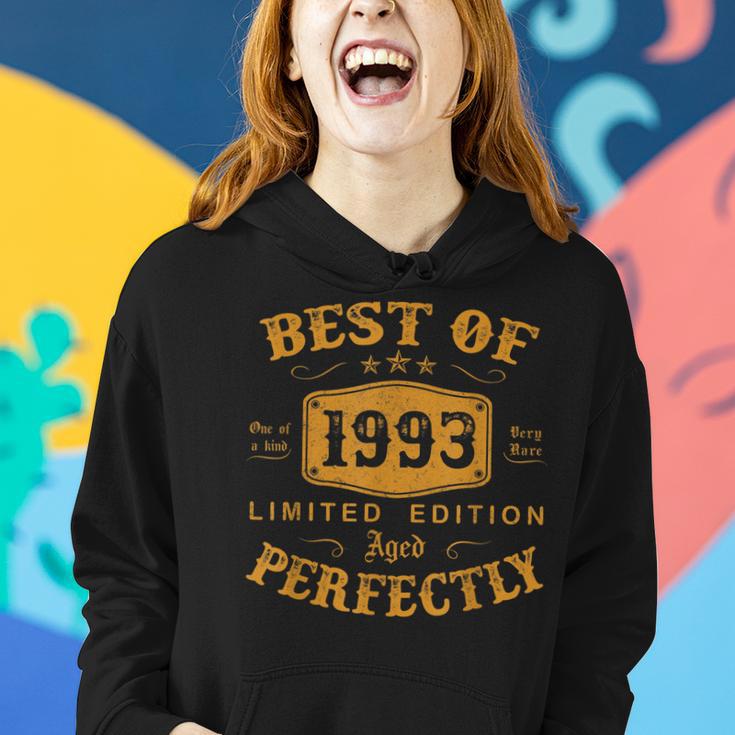 Best Of 1993 Jahrgang 30 Geburtstag Herren Damen Geschenk Frauen Hoodie Geschenke für Sie