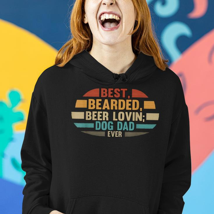 Best Bearded Beer Lovin Dog Dad Ever Drinking Men Gift For Mens Women Hoodie Gifts for Her