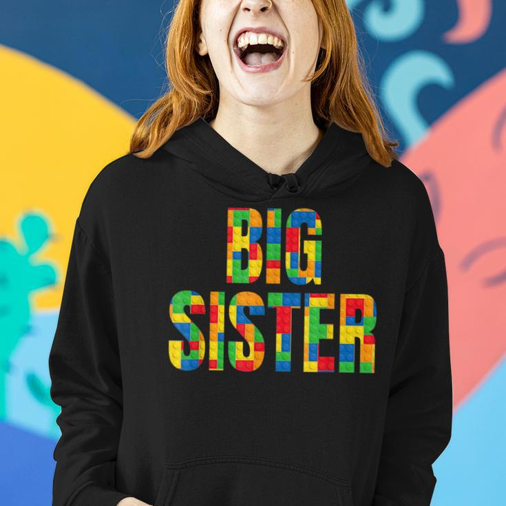 Big Sister Brick Master Builder Building Blocks Set Family Women Hoodie Gifts for Her