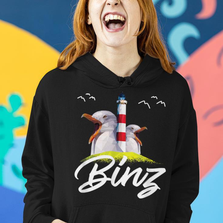 Binz Ostsee Rügen Sommerurlaub Küste Insel Rügen Frauen Hoodie Geschenke für Sie