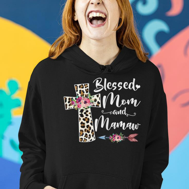 Blessed To Be Called Mom And Mamaw Gifts Gift For Womens Women Hoodie Gifts for Her