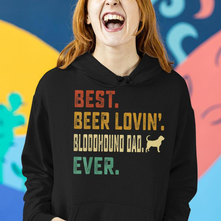 Bloodhound Dog Lover Best Beer Loving Bloodhound Dad Gift For Mens Women Hoodie Gifts for Her