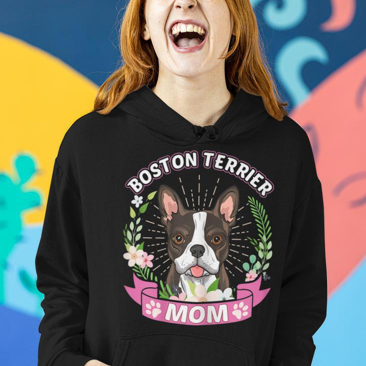 Boston Terrier Mom Shirt Mothers Day Gift Women Hoodie Gifts for Her