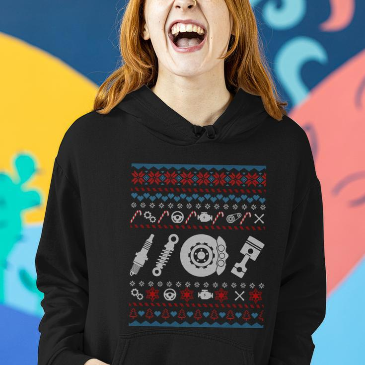 Car Parts Ugly Christmas Sweater Funny Funny Gift Great Gift Women Hoodie Gifts for Her