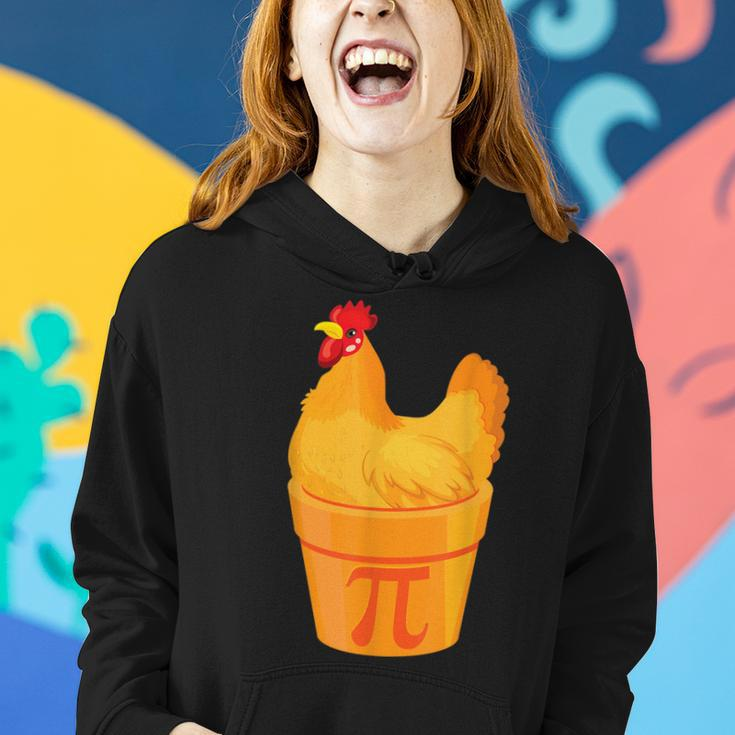 Chicken Pot Pie Pi Day | Mathematician Funny Math Gift Women Hoodie Gifts for Her