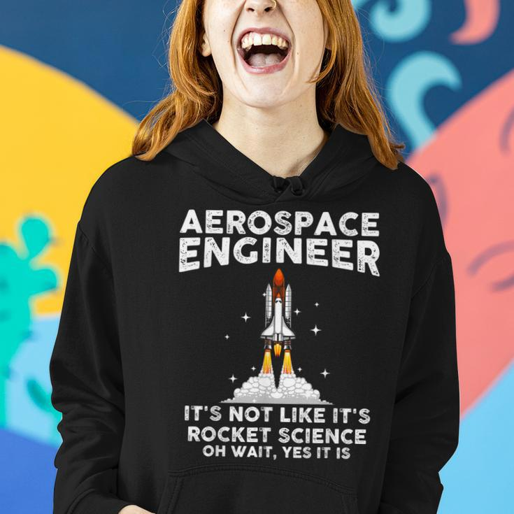 Cool Aerospace Engineer For Men Women Rocket Scientist Space Women Hoodie Gifts for Her