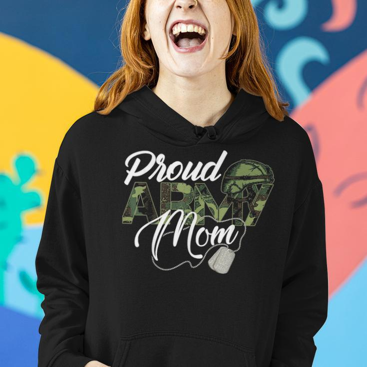 Cool Proud Army Mom Funny Mommies Military Camouflage Gift 3275 Women Hoodie Gifts for Her
