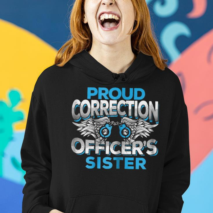 Correction Officers Sister Law Enforcement Family Gift For Womens Women Hoodie Gifts for Her