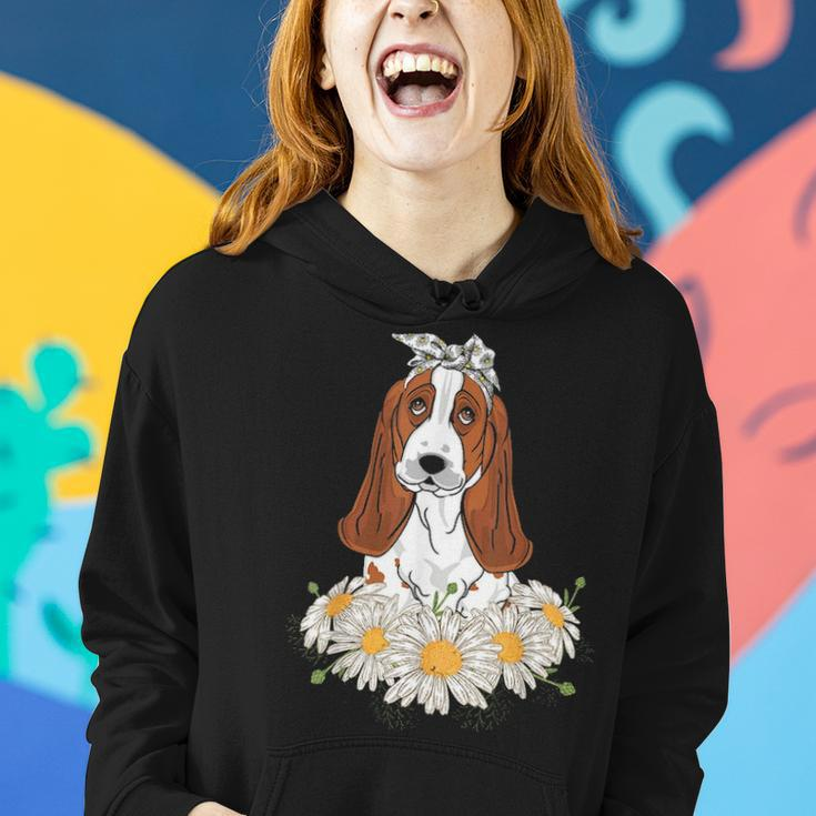 Cute Basset Hound Funny Dog Lovers Clothes Mother Gifts Women Hoodie Gifts for Her