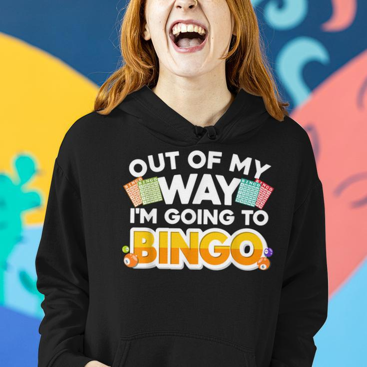 Cute Bingo For Men Women Las Vegas Bingo Lovers & Players Women Hoodie Gifts for Her