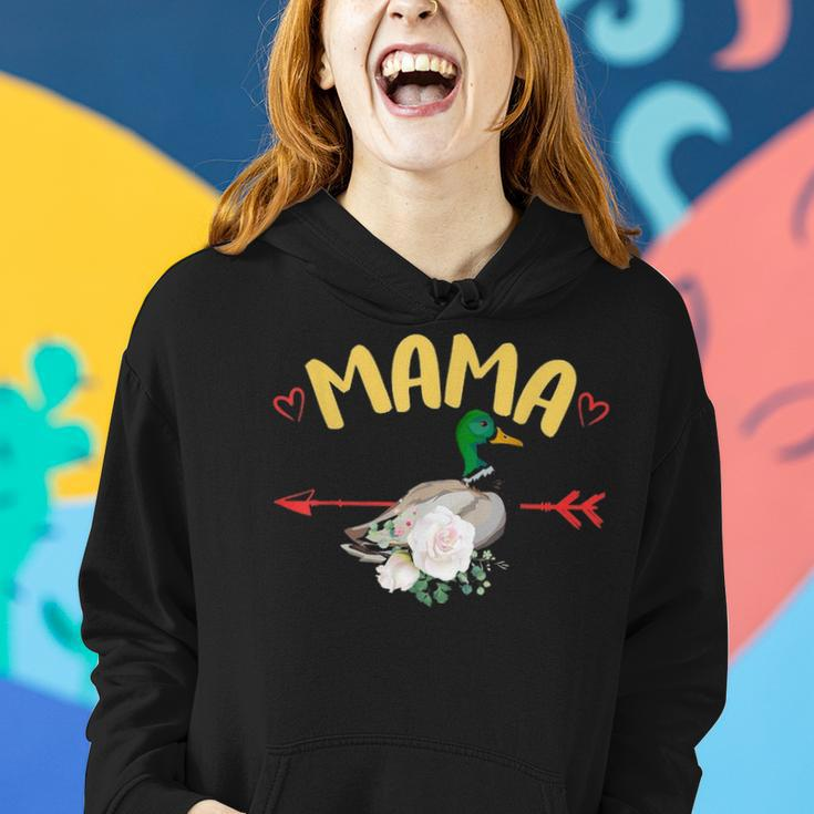 Cute Mama Bird Arrow Duck Mothers Day Floral Mom Gift Women Women Hoodie Gifts for Her