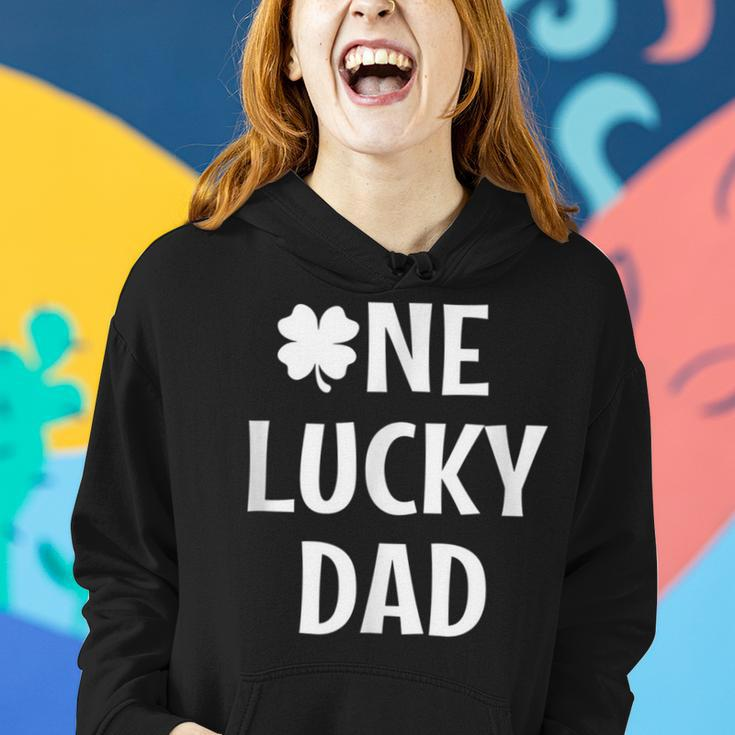 Dad Pregnancy Announcement St Patricks Day Women Hoodie Gifts for Her