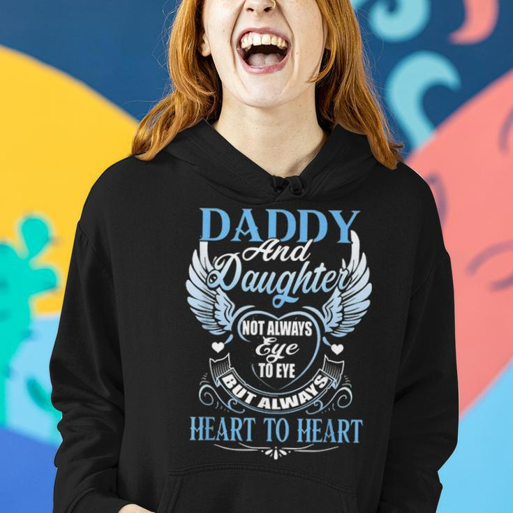 Daddy & Daughter Love Heart Fathers Day Gift From A Daughter Women Hoodie Gifts for Her