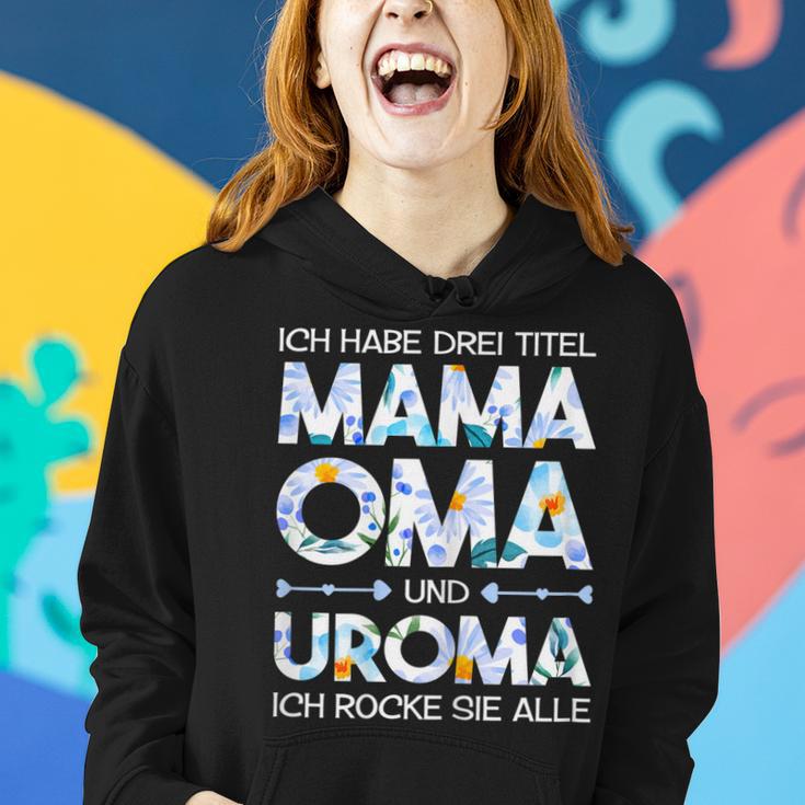 Damen Mama Oma Uroma Rocke Muttertagsgeschenk Mutter Spruch Frauen Hoodie Geschenke für Sie