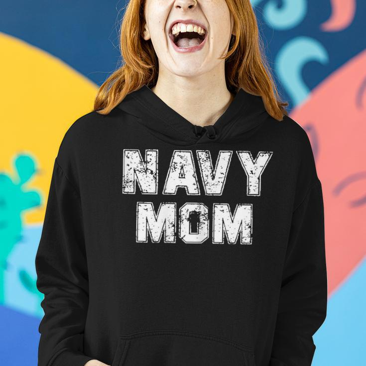 Damen US Navy Proud Mama Original Navy Vintage Mom Frauen Hoodie Geschenke für Sie