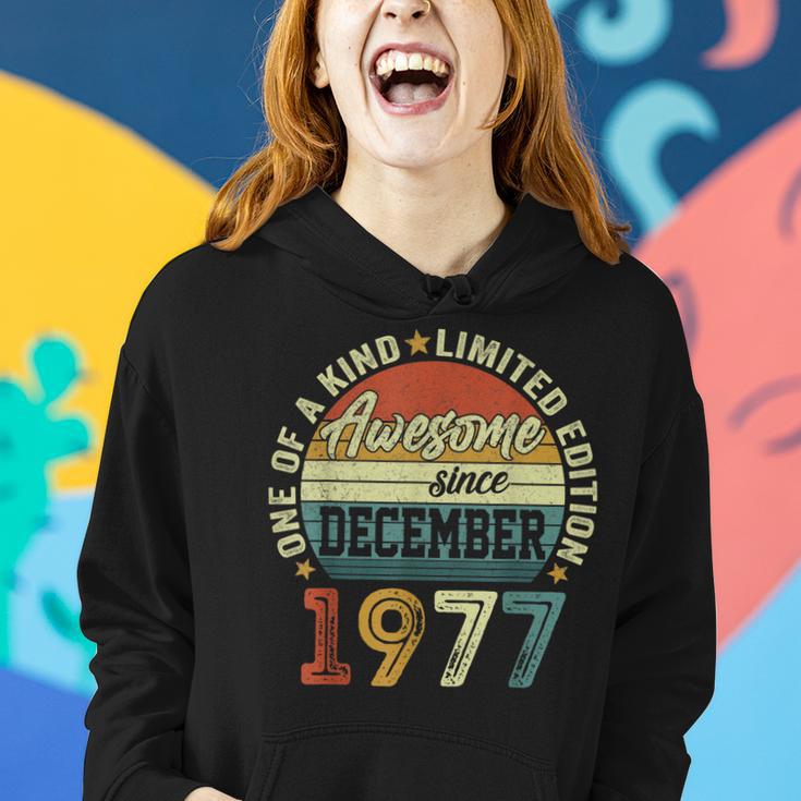 Dezember 1977 Lustige Geschenke 45 Geburtstag Mann Frau Frauen Hoodie Geschenke für Sie