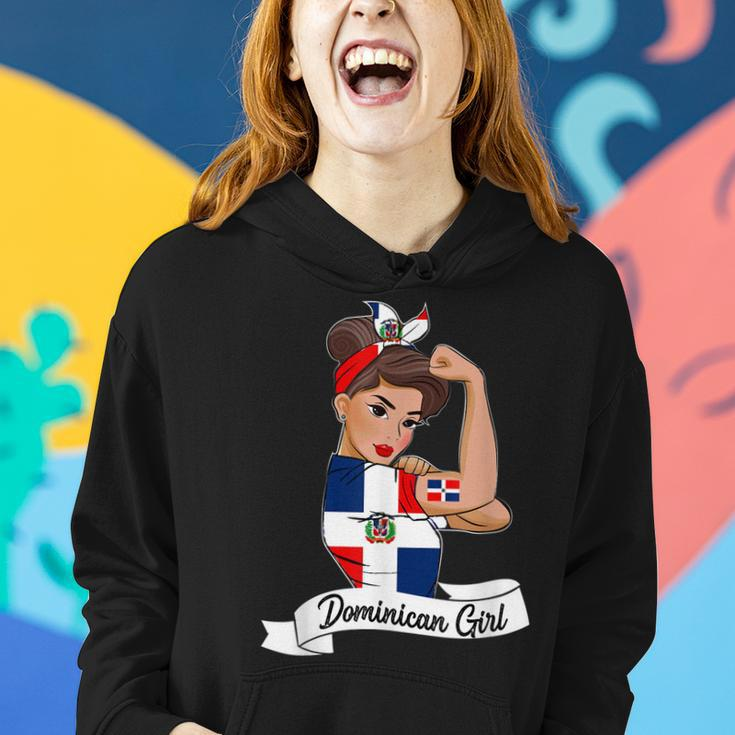 Dominicana Girl Flag Rd Dominican Republic Women Pride Women Hoodie Gifts for Her