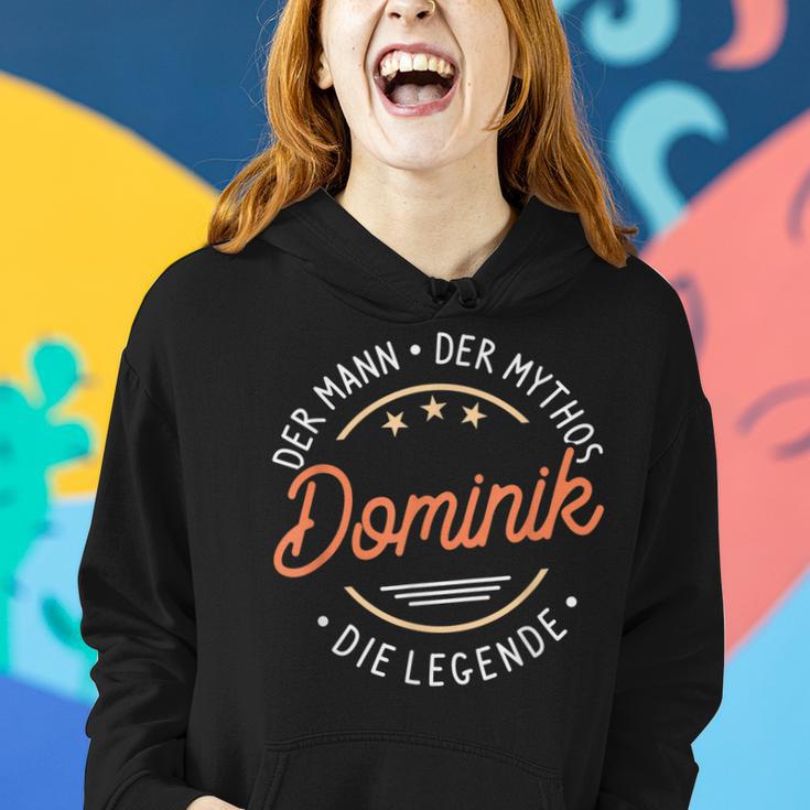 Dominik Der Mann Der Mythos Die Legende Frauen Hoodie Geschenke für Sie