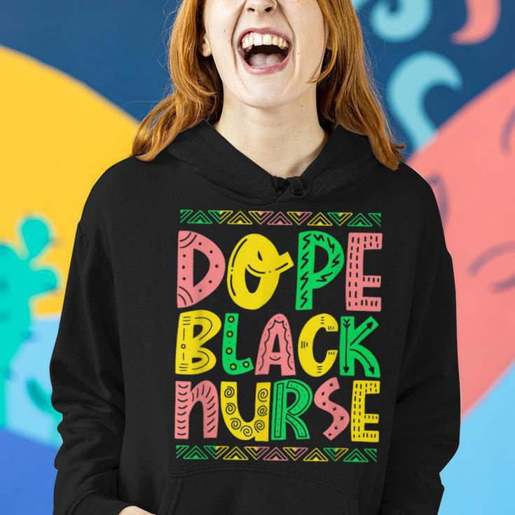 Dope Black Nurse Unapologetically Dope Black Nurse African Women Hoodie Gifts for Her