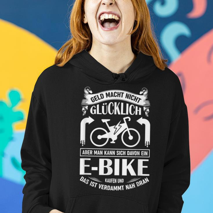 E-Bike Fahrrad E Bike Elektrofahrrad Ebike Spruch Frauen Hoodie Geschenke für Sie